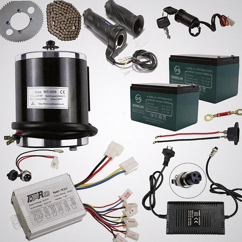 24v 500w Brush Motor Controller Kit Electric Bicycle ATV GoKart Quad Drift Trike