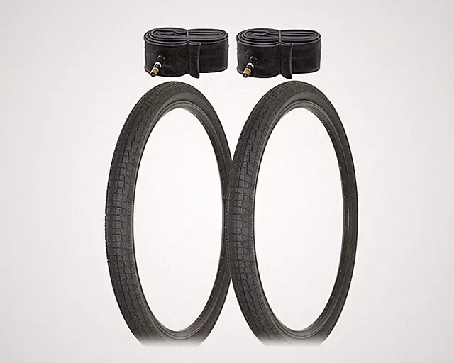 ALTALINE Bicycle TIRES 29" x 2.30" All Black SEMI-Slick CITY (2) TIRES & TUBES
