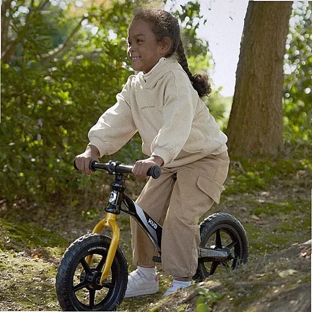 Balance Bike for Toddler 2-5 Years Old No Pedals Black
