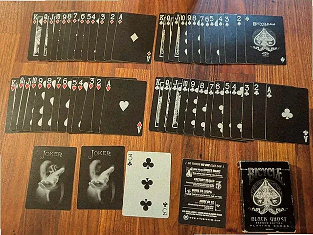 Bicycle Black Ghost – 2nd Edition – USPCC Deck – Rare Collector’s Item