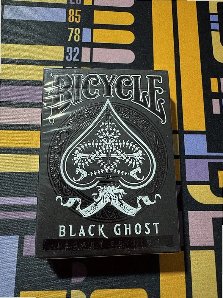 Bicycle Black Ghost Legacy Edition Playing Cards Sealed