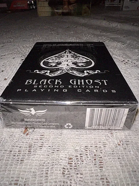 Bicycle Black Ghost Second Edition Playing Card Deck 2012 17+