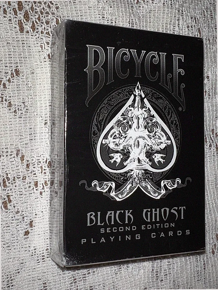 Bicycle Black Ghost Second Edition Playing Card Deck Gothic Theme