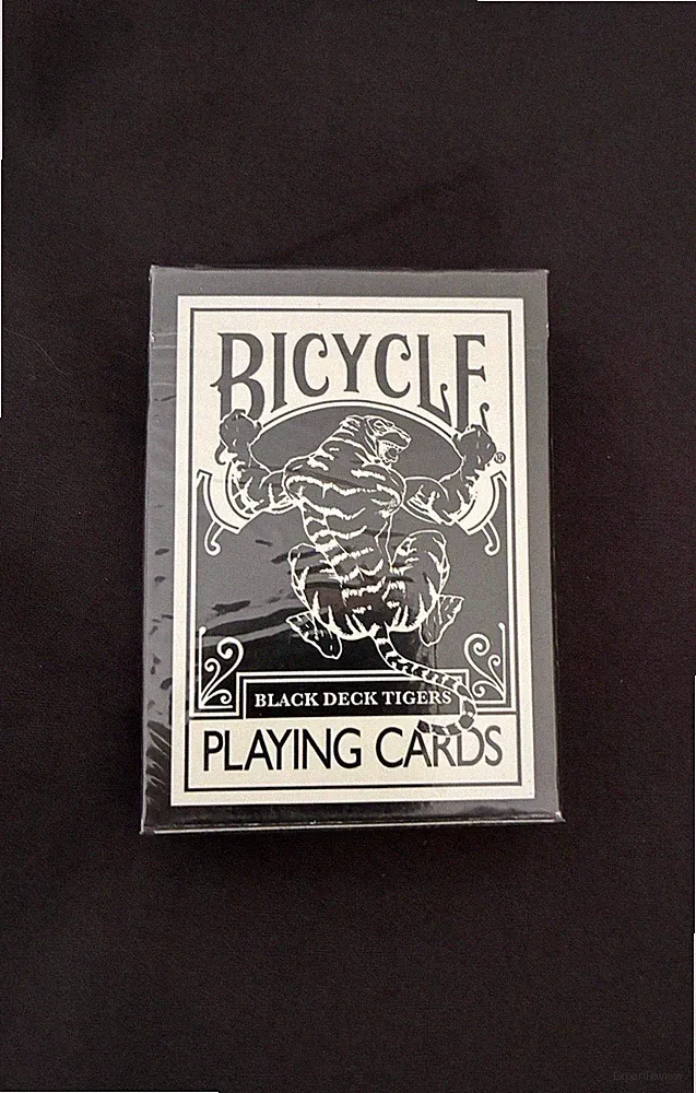 Bicycle Ellusionist BLACK TIGER Playing Cards