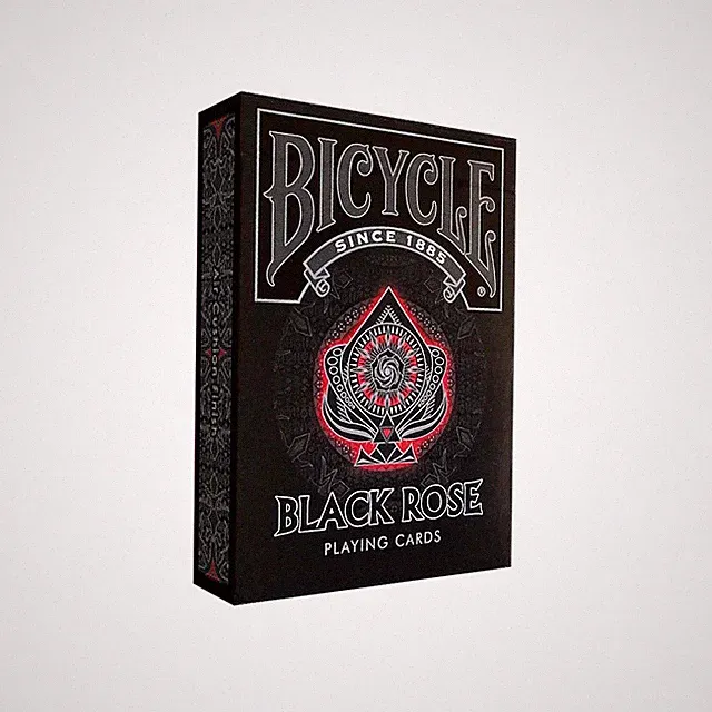 Bicycle Limited Edition Black Rose Playing Cards by Collectable Playing Cards