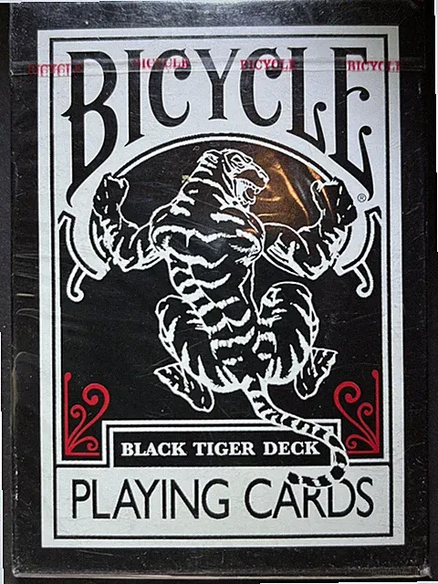 BLACK TIGER DECK, 2017, READ! BICYCLE PLAYING CARDS NEW! ONE SHIP FEE!