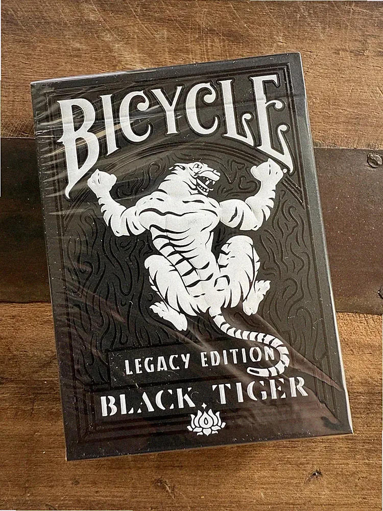 Black Tiger Legacy Edition Bicycle Playing Cards by Ellusionist Sealed 7️⃣❤️