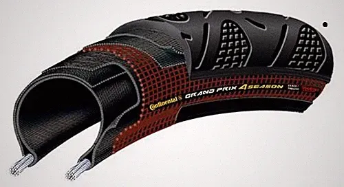 Continental Grand Prix 4-Season Tire Black-Duraskin 700X23 -Open Box