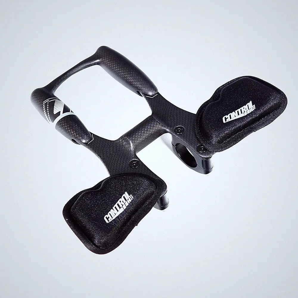 Controltech Triathlon TT Handlebar Aero Cockpit 31.8mm Carbon Bicycle Arm Rest