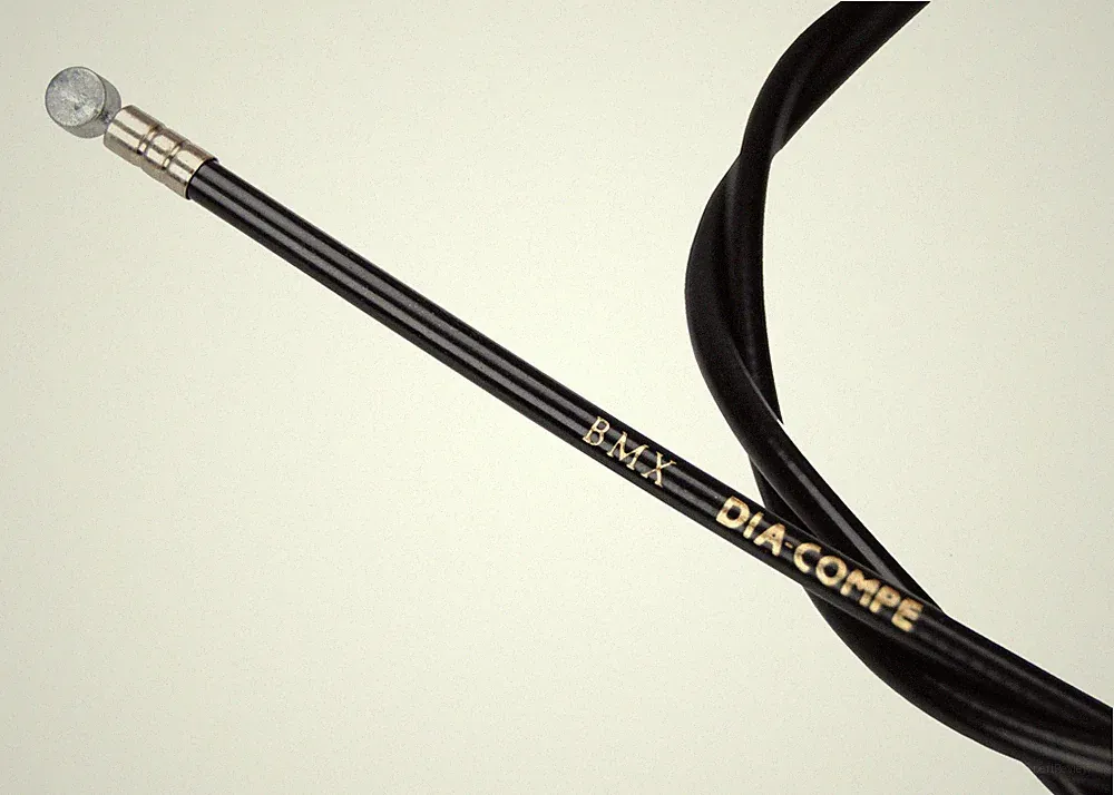 Dia-Compe FRONT BMX bicycle brake cable - BLACK