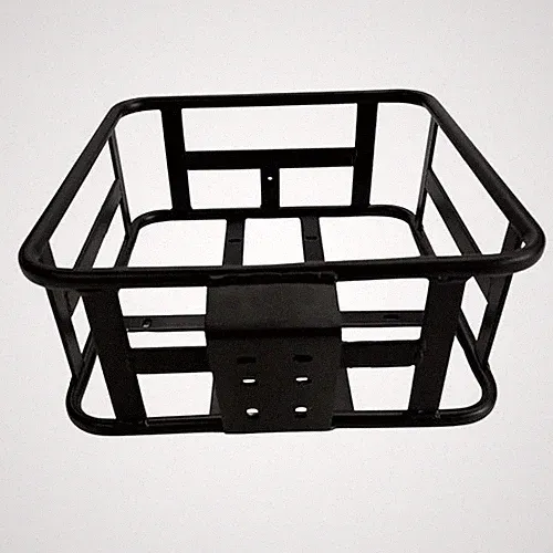Electric Bicycle Bike Front Basket Large Storage Basket Black For Aipas Ebike