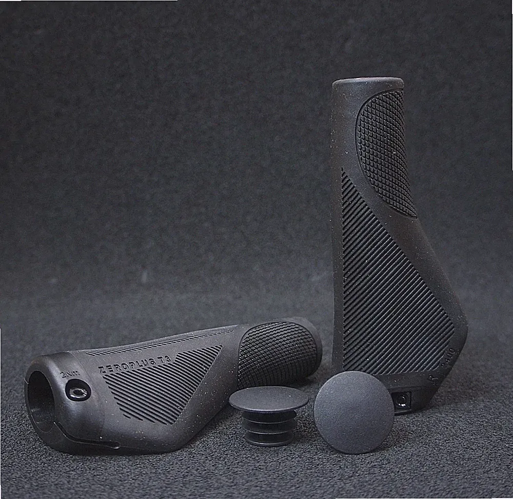Ergon Ergonomic DDK Zeroplus T3 130mm Bicycle Grips (Black) (PAIR) *NEW*