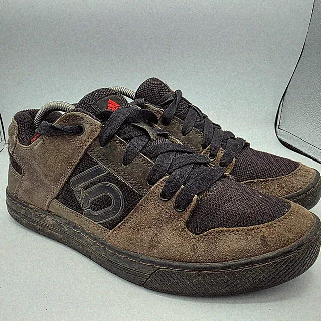 Five Ten Freerider Shoes Mens Size 10 Gray Black Mountain Biking Shoes Walking