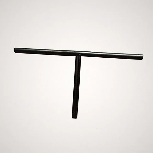 Folding Bicycle T Handlebar Black Bike Parts 20.5 inch Wide Riding Accessory