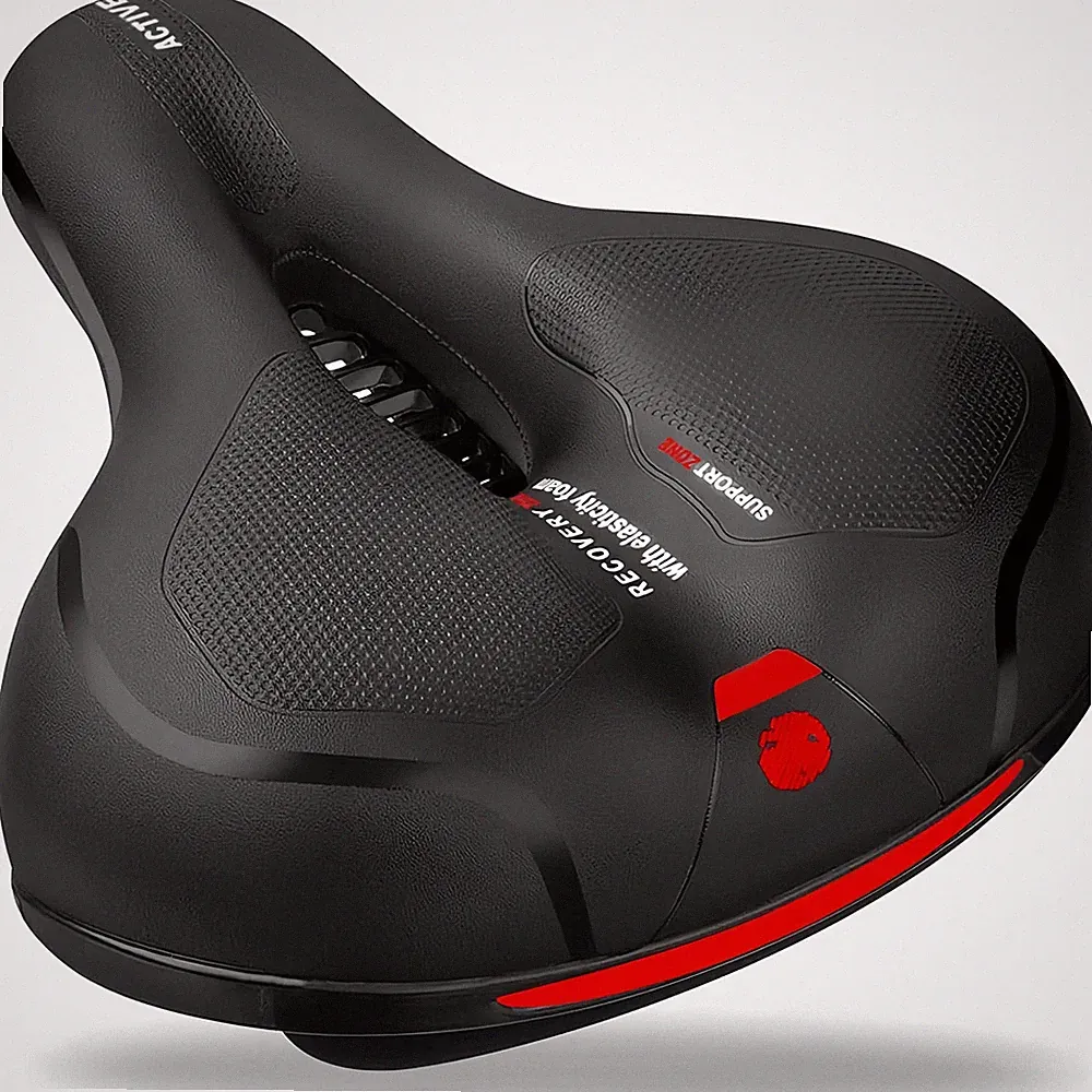 For bike Extra Wide Big Bum Bike Saddle Seat Bicycle Gel Pad Soft Comfort US