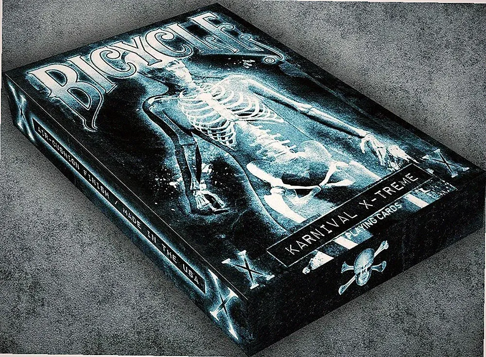 Karnival X-treme Deck Bicycle Playing Cards Ltd Blank Face Extreme Magic Gaff