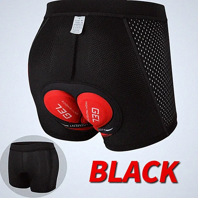 Men's Cycling Shorts 3D Gel Padded Road Cycling MTB Breathable Bicycle Tights US