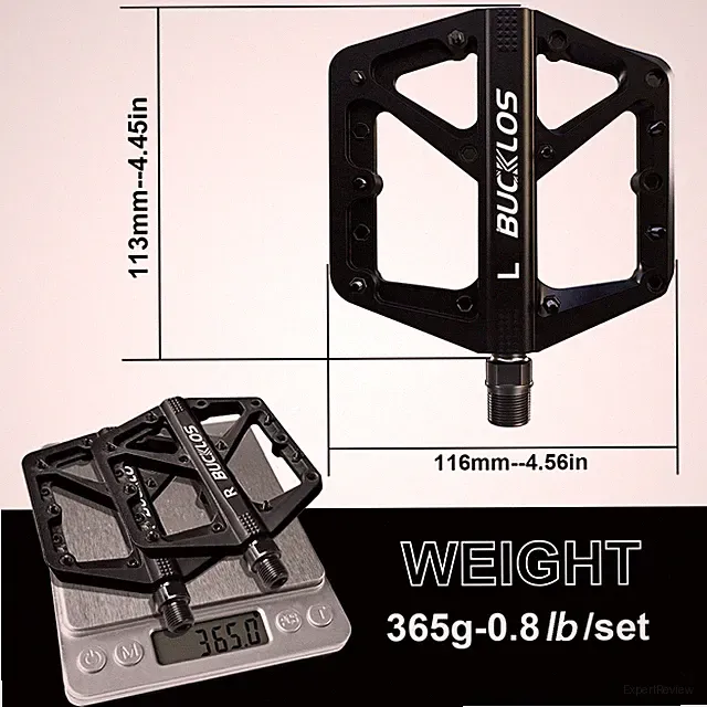 MTB PEDALS BIKE FLAT SEALED BEARING NYLON BICYCLE ROAD PLATFORM WIDEN PEDALS US
