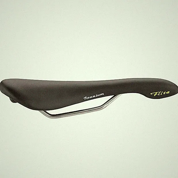 NEW SELLE ITALIA Flite 1990 Classic Titanium Rails Bicycle Saddle: Black