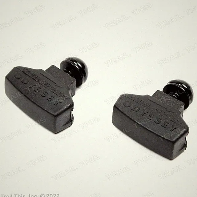 Odyssey Ghost Black Normal Compound BMX Bicycle U-Brake Pads Threaded Post