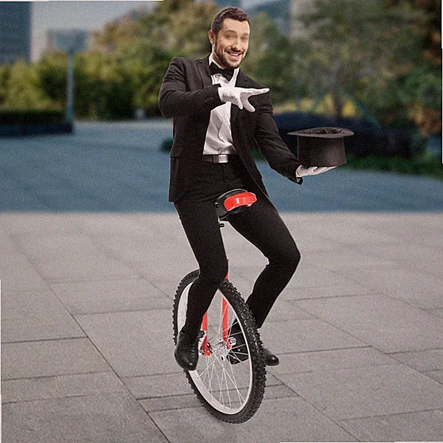 Outdoor Wheel Unicycle Height Adjustable Unicycle One Wheel Bike Gift For Child