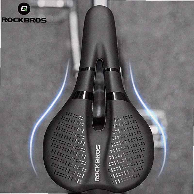 ROCKBROS Bike Saddle Ultralight EVA MTB Road Bicycle Seat Racing Cycling Cushion