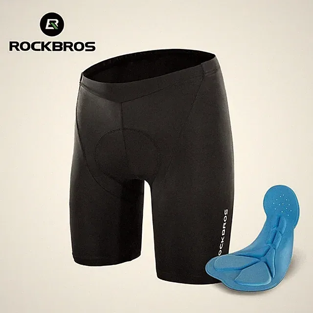 ROCKBROS Men’s Cycling Shorts Padded Quick-Dry Riding Tight Pants Bike Shorts