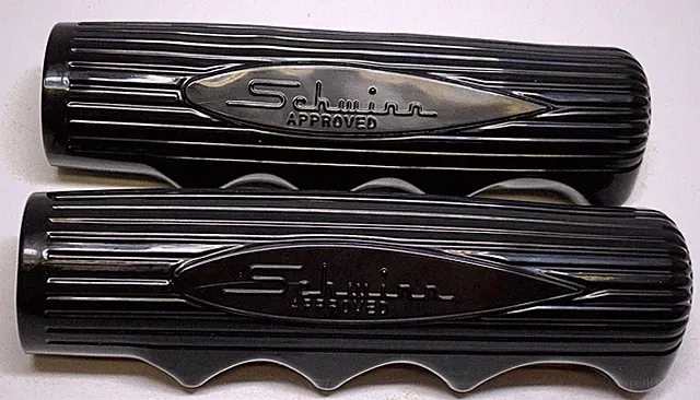 Schwinn Approved Slimline BLACK Stingray GREY GHOST Bicycle GRIPS