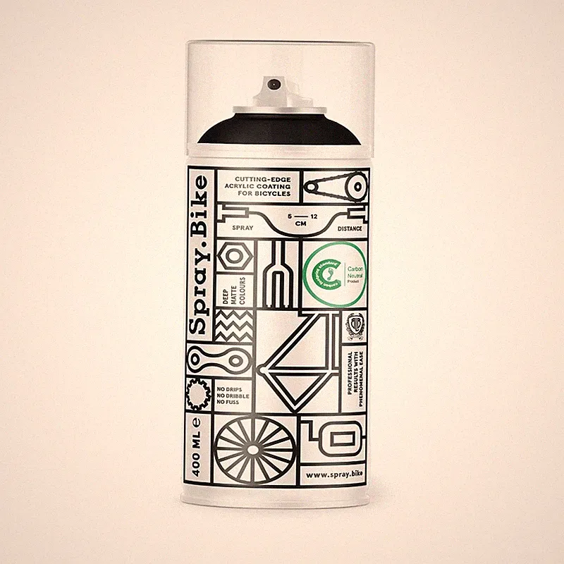 Spray.Bike Spray Paint - Black Friars Designed Mainly For Bicycles Multi-Use