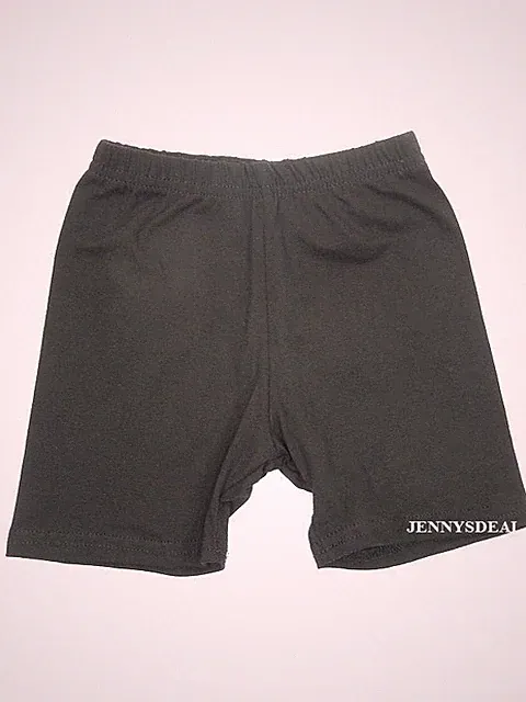 US MADE KIDS GIRL'S COTTON SPANDEX BIKE SPORTS LEGGING SHORTS 2-14 CLOSEOUT