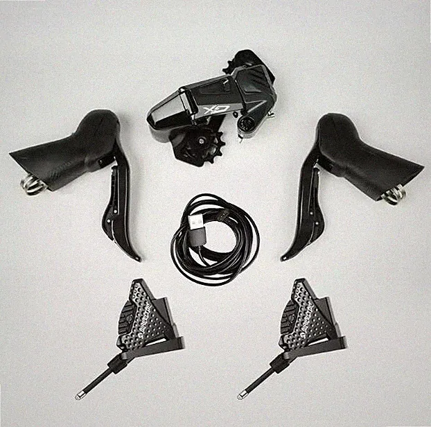 Wheeltop GeX Gravel kit bicycle electronic transmission single disc 7-14 speed